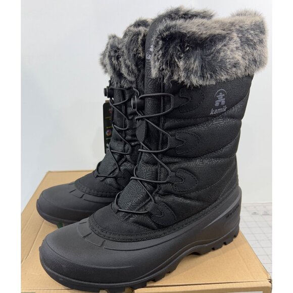 Kamik Women's Momentum 3 Waterproof Winter Boot Black Size 9 New~~~ - Picture 7 of 10